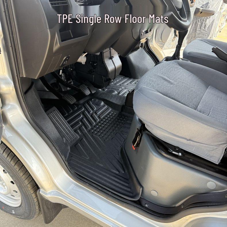TPE Износостойкие Коврики в Салон Грузовика Wuling Rongguang EV50 Однорядный/Двухрядный Rongguang Small Truck