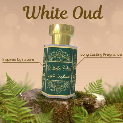 White Oud Perfume Attar Oil 5ml | Alcohol-Free | Long-Lasting