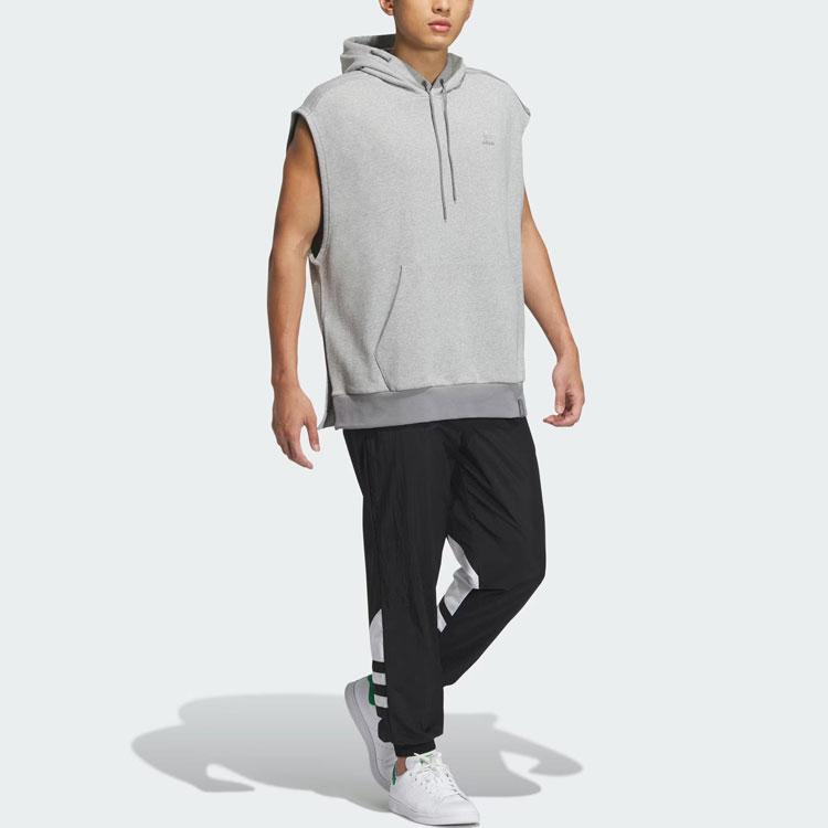 Adidas Originals Toc Hooded Vest Unisex Tops Gray IZ1532
