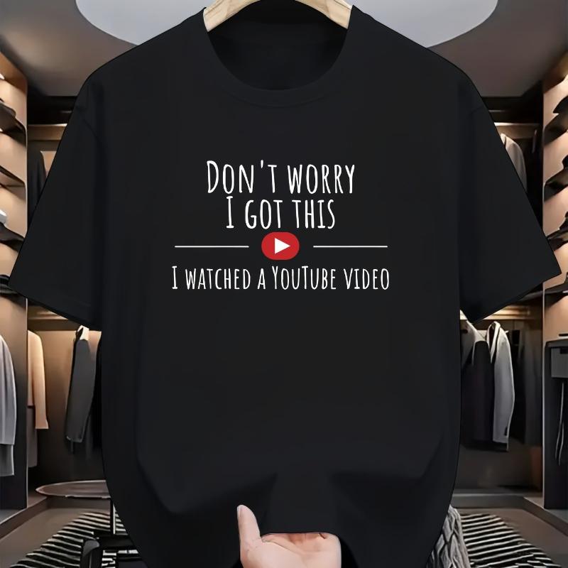 

Motivational Print T-Shirt Breathable Cool, Comfortable Wear,Daily Casua XXL белый