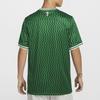 Nike Dri-Fit Logo Badge Pattern Pullover Casual Sports Short Sleeve Football Shirt Men Tops Light-Green HF7422-302