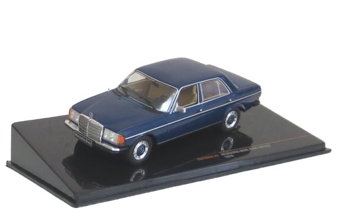 Ixo Model B MB 240D (W123) 76 Metallic Blue 1/43 CLC488N