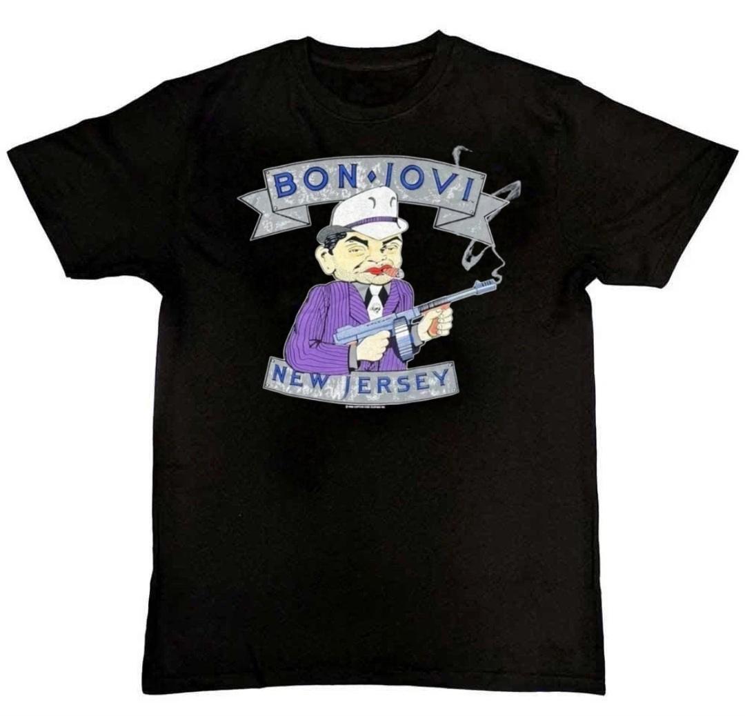 1988 Bon Jovi New Jersey The Brotherhood Mens T-Shirt S