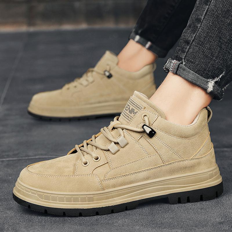 Осенние новые ботинки Martin повседневные ретро британские рабочие высокие трудовые защитные ботинки 39