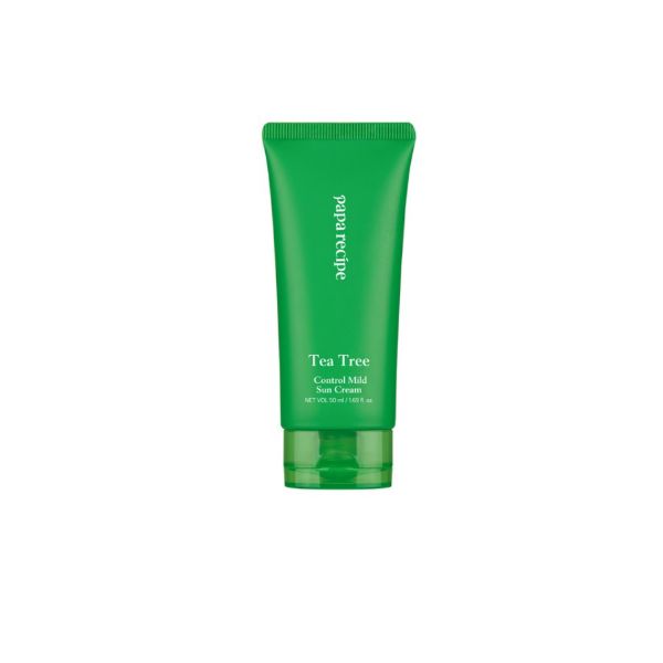 Papa Recipe Tea Tree Control Mild Sun Cream SPF50+ PA++++ 50ml - Non-Nano Physical Sunscreen 1pc / 2pcs Sunscreen 1pc