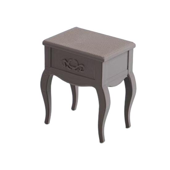 Dollhouse Bedside Table, 1:12 Miniature Furniture Decorative Ornaments, Realistic Details Durable Craftsmanship Dollhouse Furniture