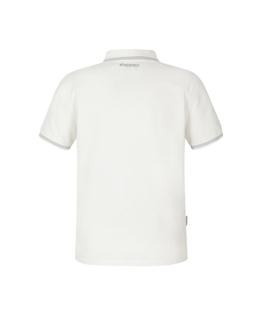 DISCOVERY EXPEDITION Women'S Collar Tipping Polo Shirt (Ivory)
