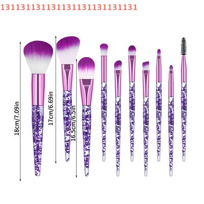 Professional 8/10pcs Makeup Brush Set Super Soft Detail Blush Foundation Concealer Eyeshadow Beauty Tools
