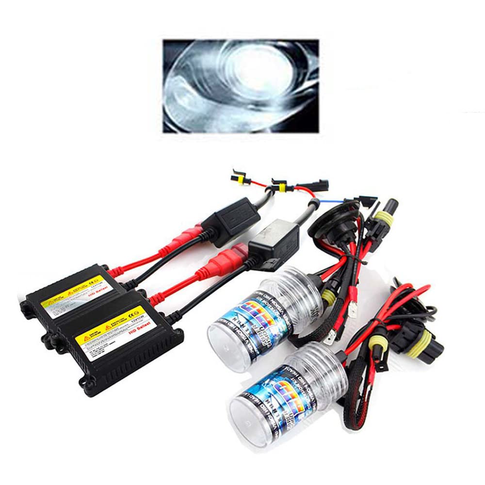 

35W HID Xenon Kit H8/H9/H11 Xenon Hidden Ballast 6000K HID Xenon Bulb Headlight Lamp Xenon Kit