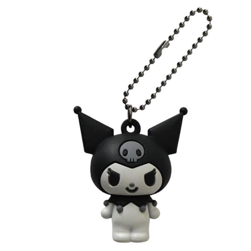 Персонажи компании K Sanrio (Монохромная серия) ПВХ Маскот Куроми SACM-PM-KU В4.5×Ш3×Г2.5см