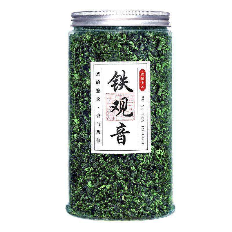2024 New Anxi High Mountain Tieguanyin Oolong Tea Strong Aroma Bulk Canned 250g