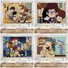 Die LLoud Cartoon Haus Wandteppich Wandbehang Gedruckter Polyester Wandteppich INS Dekoration Wanddekoration