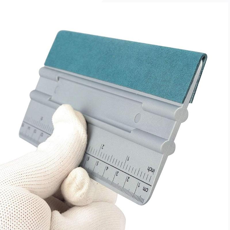 Efficient Felt Squeegee with Scale Car Vinyls Install Squeegee Multiple Excellent for Car Wrap & Window Film Installation