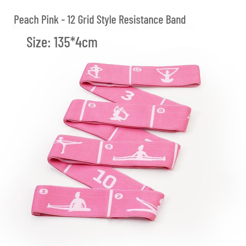Children's Dance Stretch Band with 12 Grids - Yoga Resistance Training