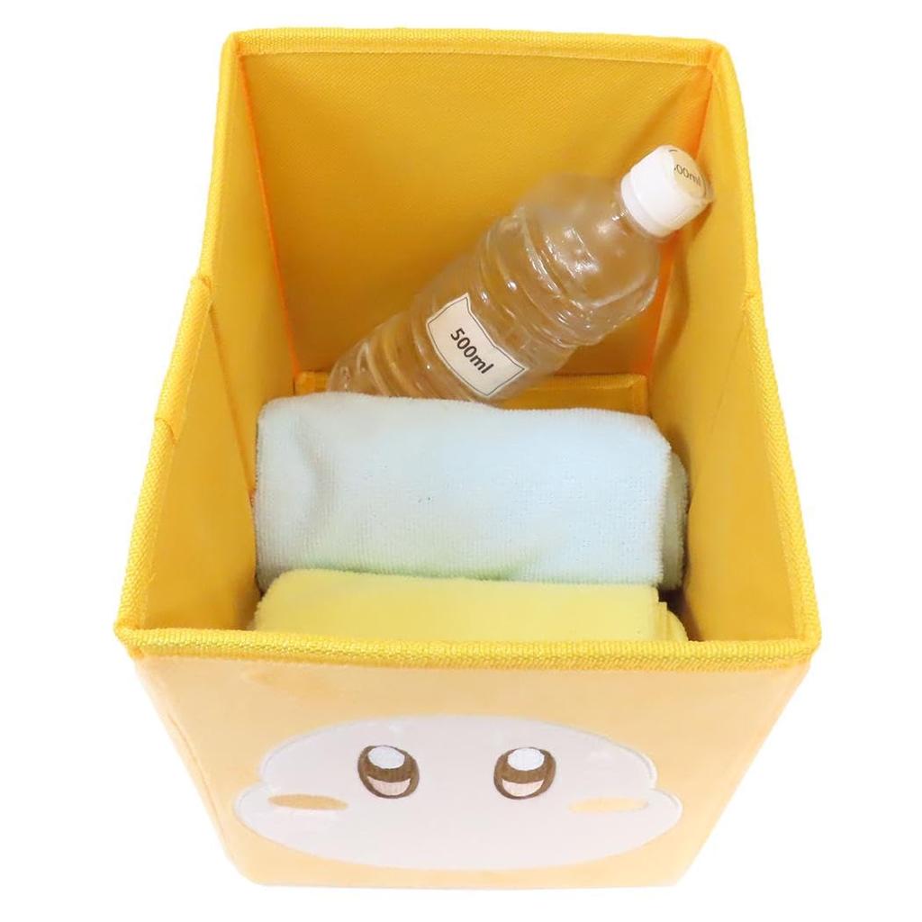 Factory Kirby Plush Storage Box Waddle H230xW190xD250mm T's (Half Size) Dee/Face, Approx. (HK-5545066WF)