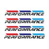 4Pcs Car Door Handel Stickers M Performance Logo For BMW E40 E90 F20 F30 F10 G20 G30 G01 F36 X1 X2 X3 X5 X6 M4 Car Accessories jbzh05