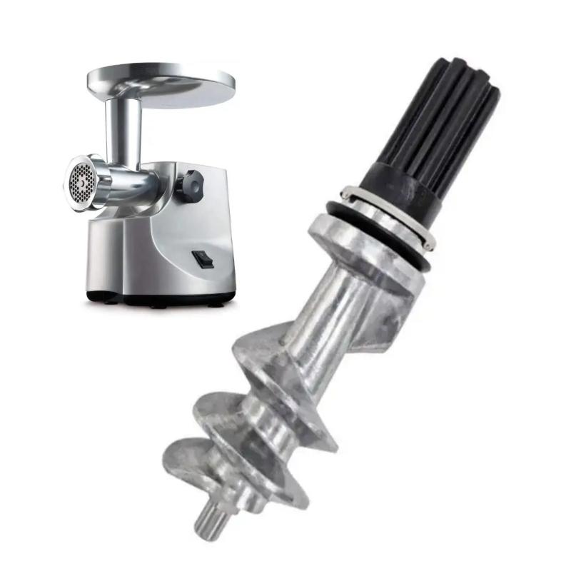 Meat Grinder Screw Liner Replacement Part Metal Construction Kitchen Grinder Screw Sleeve for Commercial Kitchens