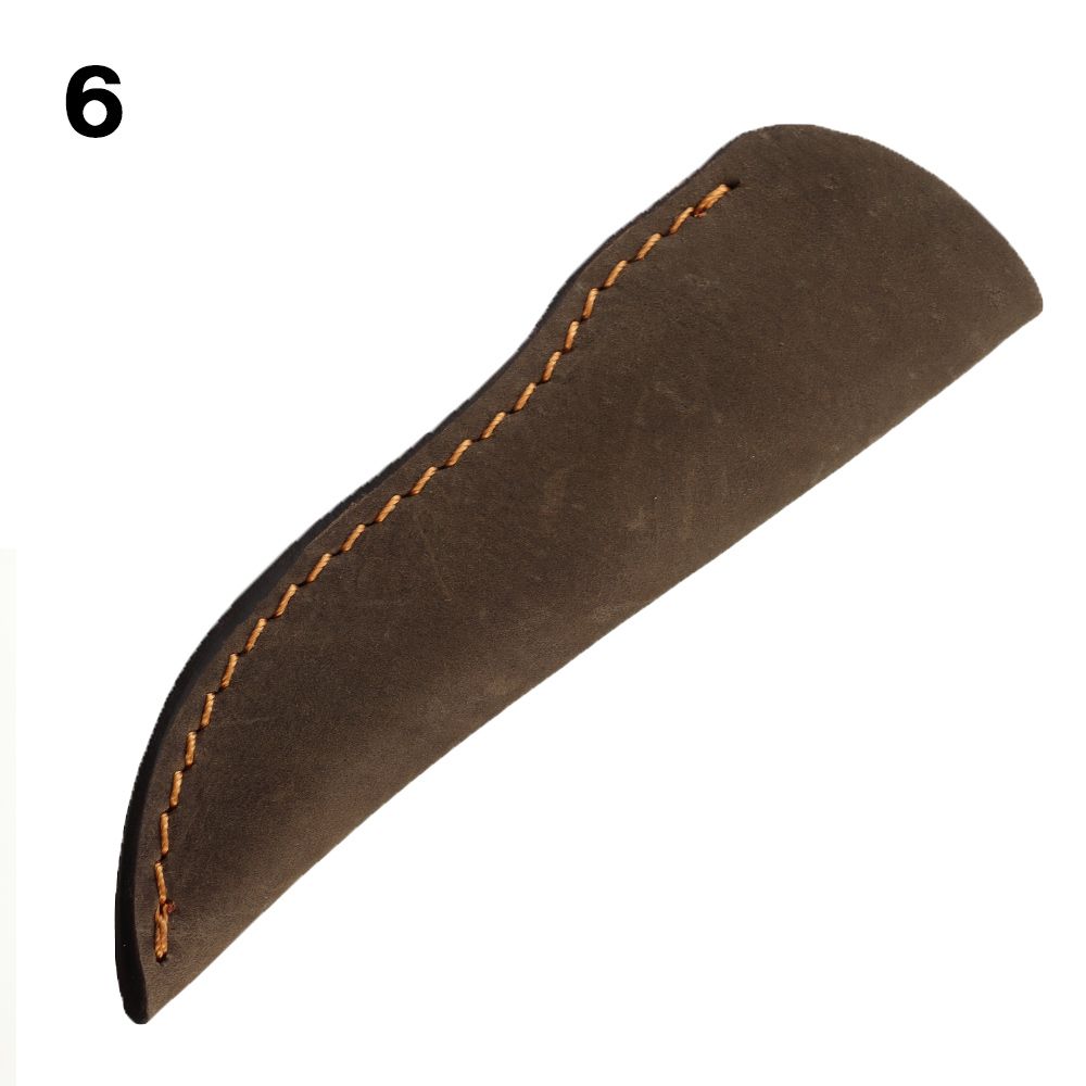 Outdoor Equipment Leather Sheath Holder Pocket Hunt Flashlight Case Camp Outdoor Carry Belt Loop Case Fold Knife Tool