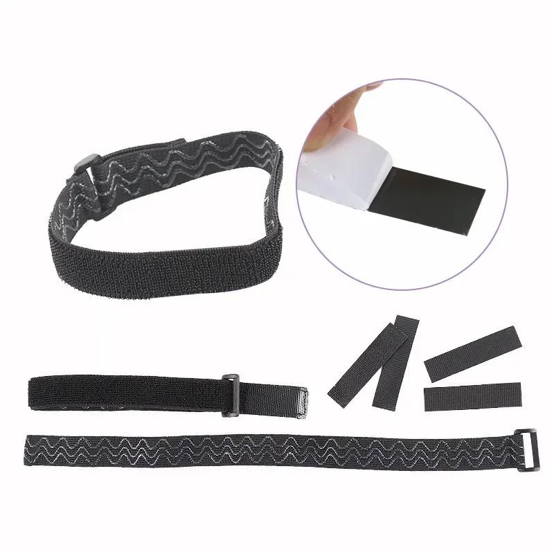 Woman Adjustable Adhesive Elastic Shoe Laces Lock Holding Loose Boot Belt Accessoires Tape Shoelaces Boots Anti-slip Belt Strap