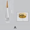 Modern Waterdrop Pendant Lamp Bedroom Bedside Living room Dining 2Style Base Room LED Lighting Kitchen Stairwell Hanging Light