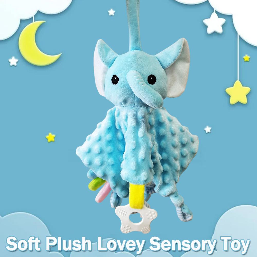 Elephant Baby Comforter Blanket Plush Appease Plush Towel Animals Infant Touch Sensitive Play kits Soothe Reassure Sleeping Towel Gift Option
