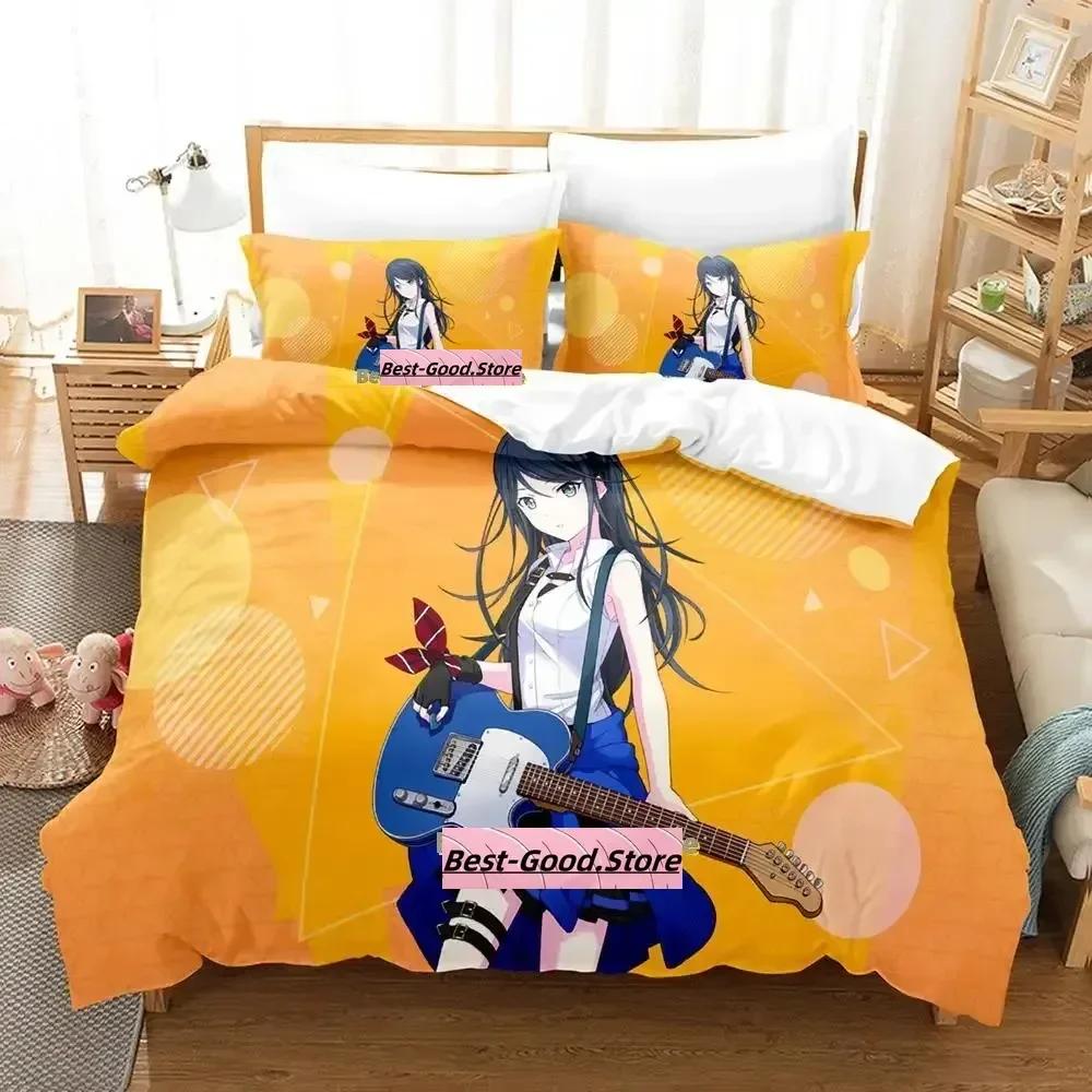 Kawaii Ichika Hoshino Sängkläder Set Enkelt Twin Full Queen King Size Sängset Vuxen Barn Sovrum Påslakan Set Tryck Anime Tjejer
