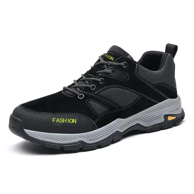 Men Work Sneakers Casual Shoes Men Autumn Outdoor Sports Hiking Shoes Breathable Shoe Male Sports Tenis Shoes Zapatillas Hombre