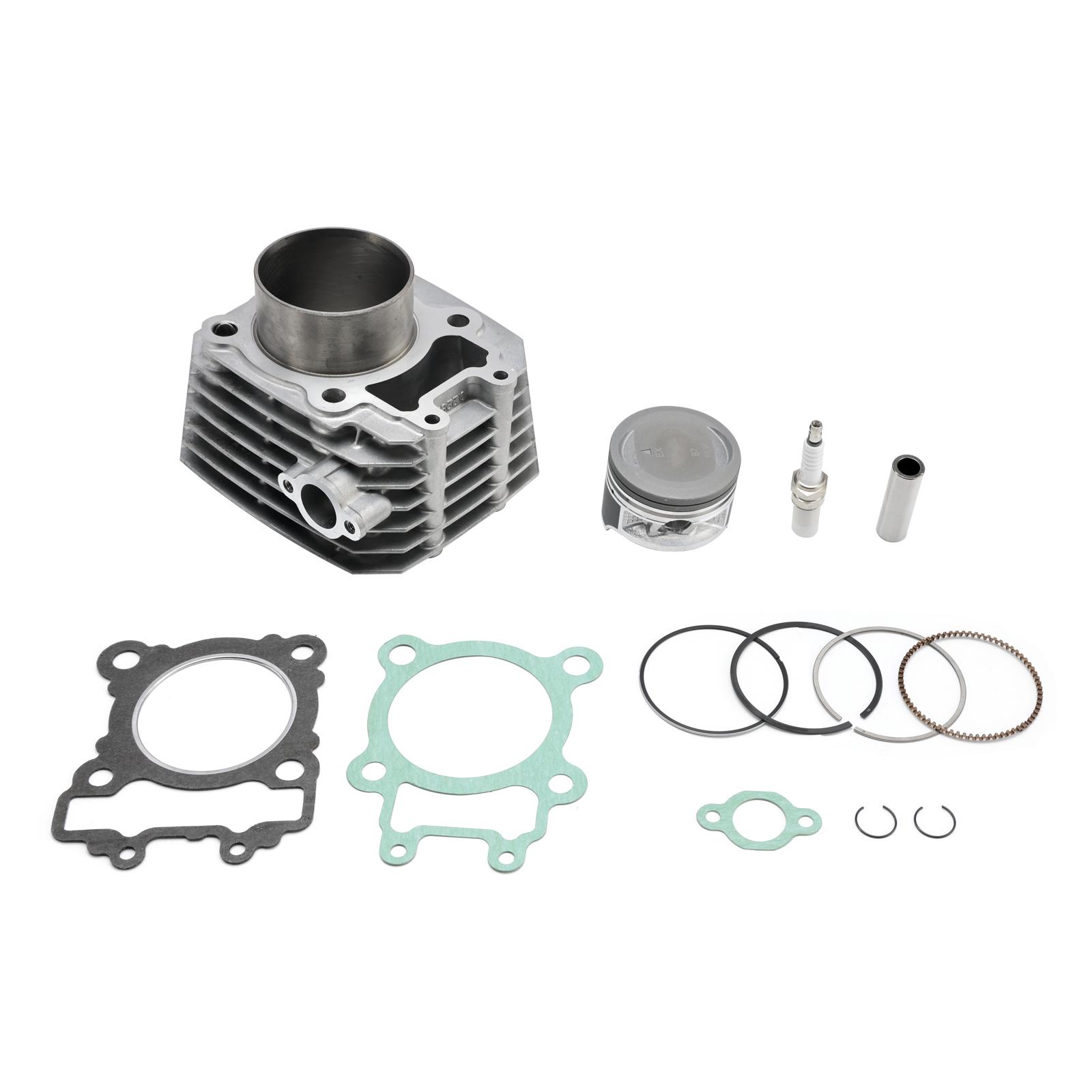 

Cylinder Jug Top End Piston Gaskets Kit for Kawasaki Bayou 250 KLF250A 2003-2011