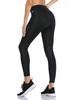 Santic Cycling Racer for Road Bikes and 4D Size L Women's Pants, Pants, Cycling, Padded, Lightweight, Breathable, Elastic, 9-Point, Black,