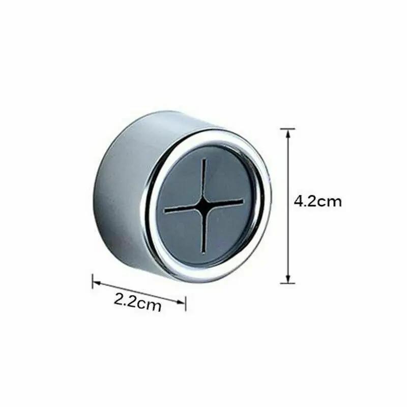 3PCS Push In Tea Towel Holder Grip Hook Chrome Self Adhesive Kitchen Cloth Clip ABS Hook Bathroom Organizer