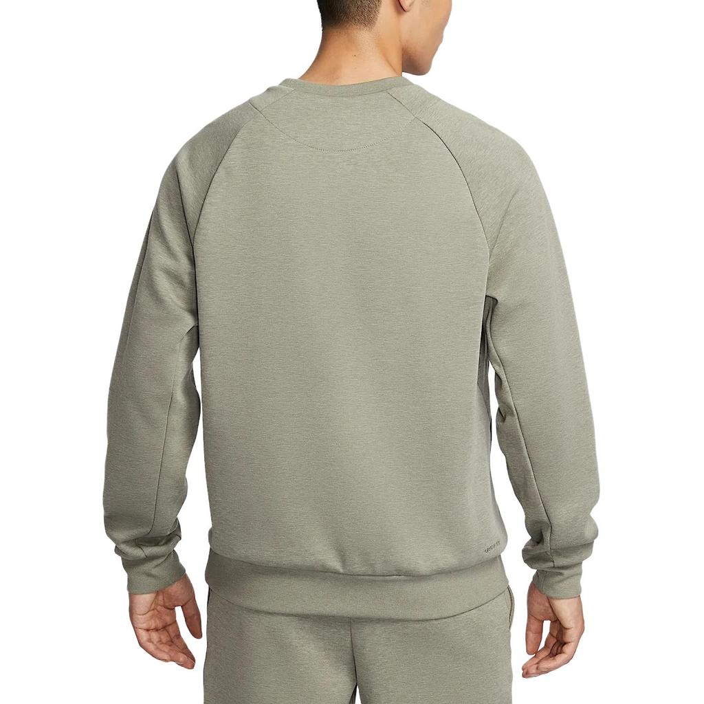 New Nike PrimaryDri Fit Sweatshirt Men's Light Army Green/Color Adjustment FZ0972-320