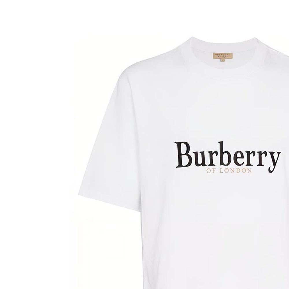 Burberry T Shirts Unisex Crew Neck Moderate Straight Fit 8007830