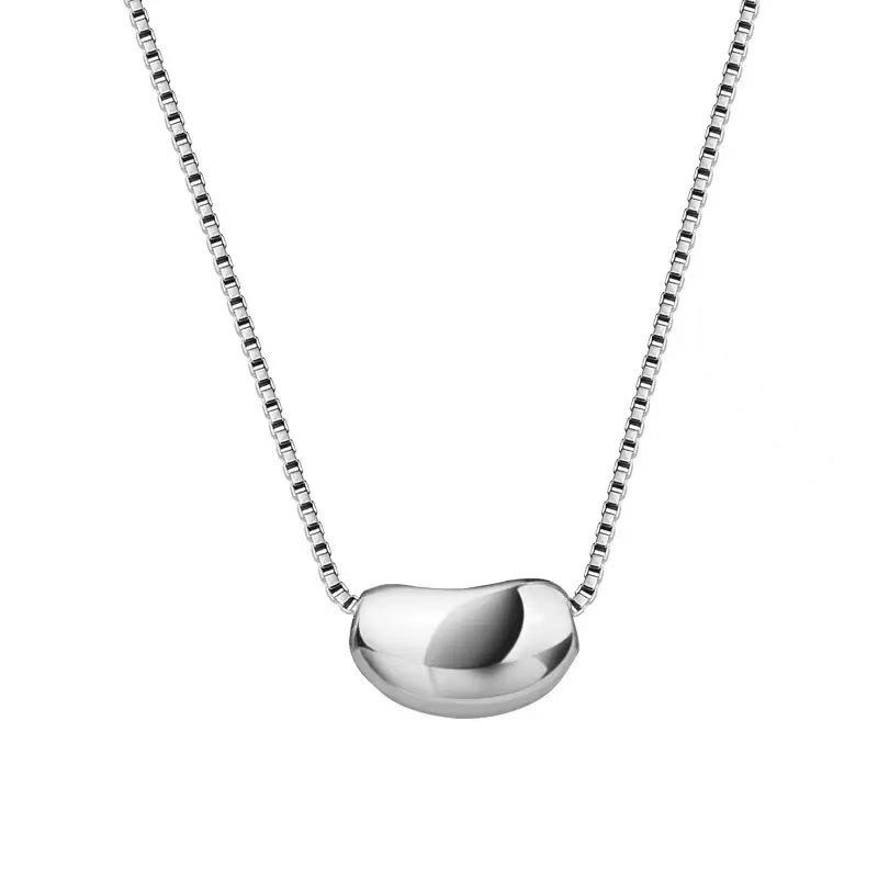 Acacia Seed Bean Necklace: Stylish & Simple INS Design for Women