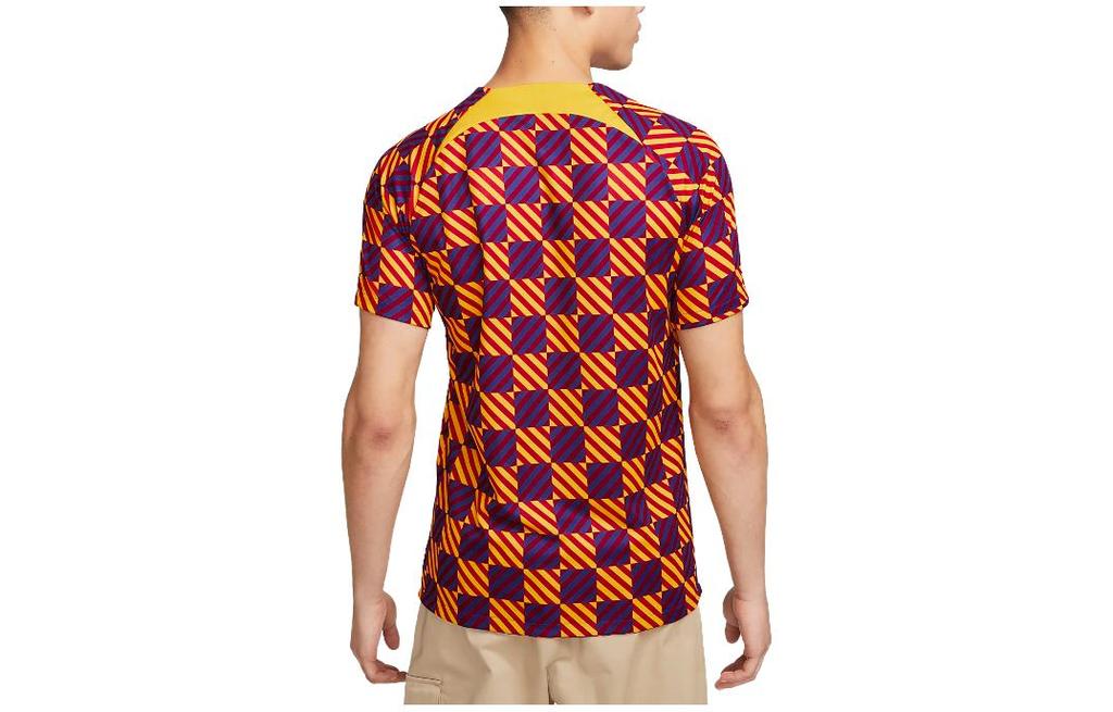 Nike T Shirts Men's Multicolor Crew Neck Moderate Straight Fit DR4902-729