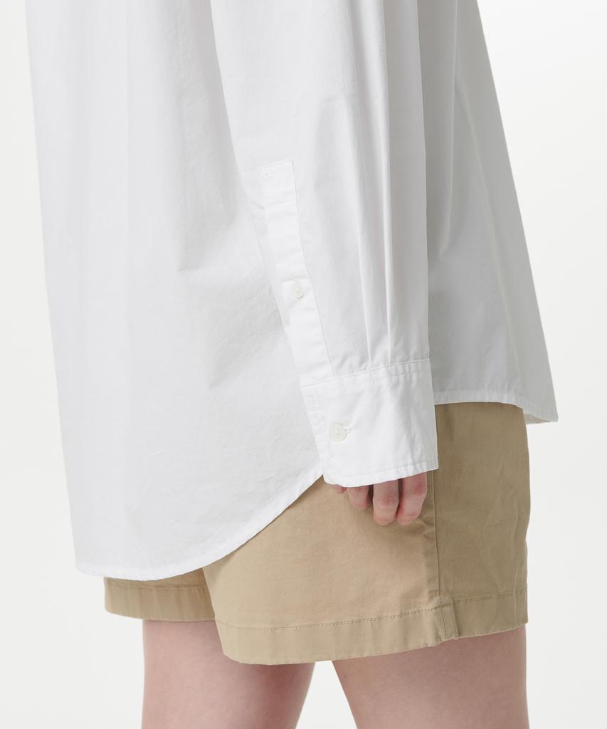MUSINSA STANDARD WOMAN Women'S Oversized Washed Poplin Shirt [White]