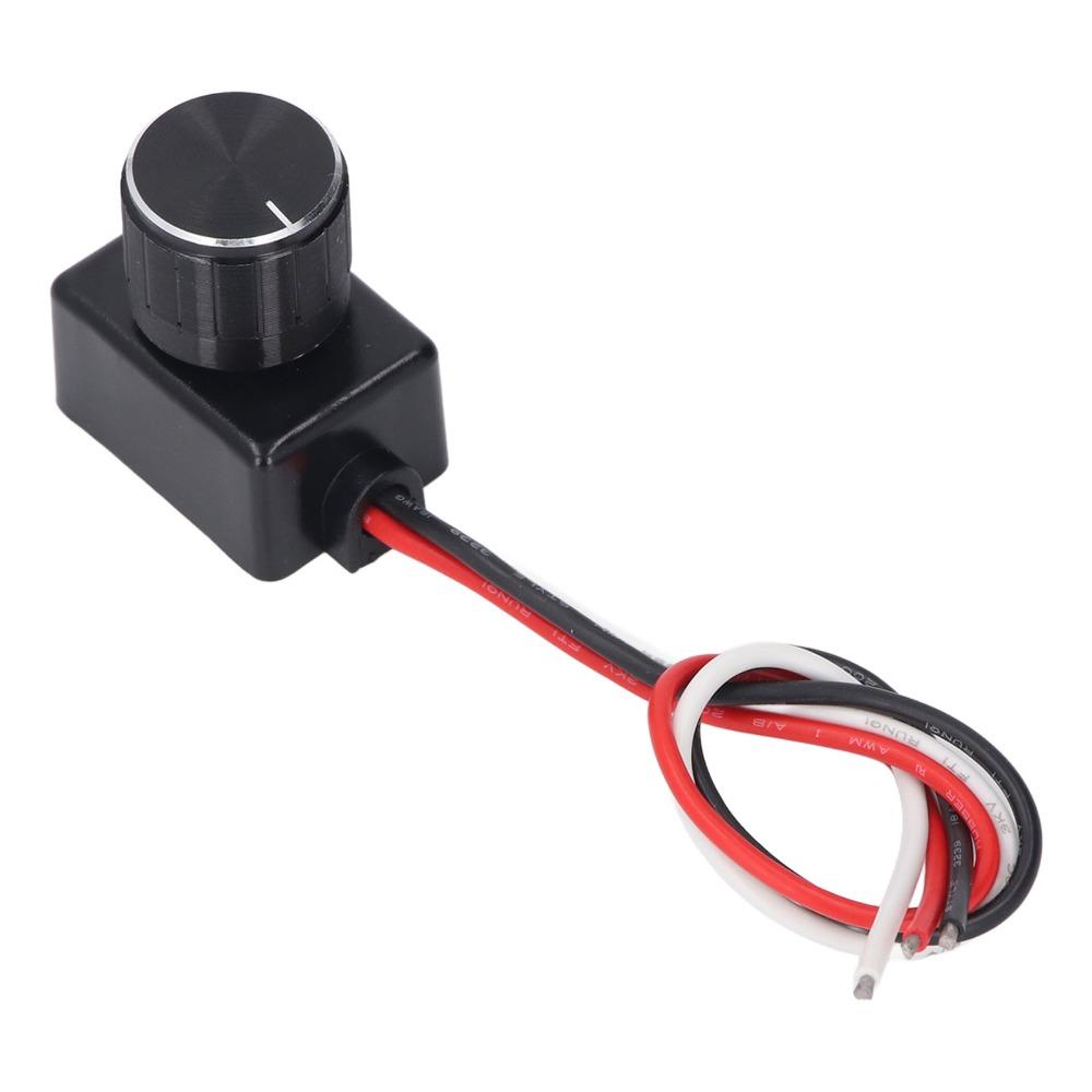 12-24V DC PWM Dimmer Switch PWM Dimming Dimmer Rotary Knob LED Dimmer Switch  RV Lights Interior