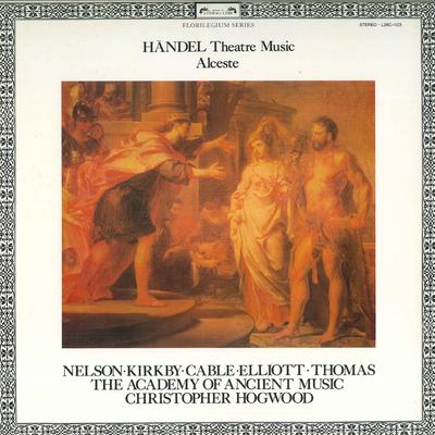 LP-skiva ACADEMY OF ANCIENT MUSIC CHRISTOPH Handel Teatermusik Alceste L28C1123 LOISEAULYRE 1980 Japan Obi Klassisk Begagnad