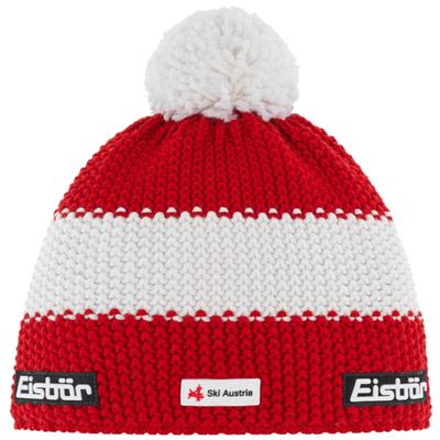 Eisbar Star Pompon MU SKA, Unisex Red Cap