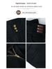 Women's Black High-Waisted Micro-Flare Jeans - 2024 Autumn Fashion, Versatile Stretch Slimming for Middle-Aged Moms.