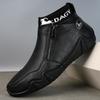 DAGY popular retro style Martin boots men's leather large size men's shoes high top wear-resistant outdoor rest