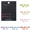 5 Pairs/set Hypoallergenic Crystal Ear Stud Earrings 2 3 5 6 8 Mm Women Girls Lady Zircon Earrings