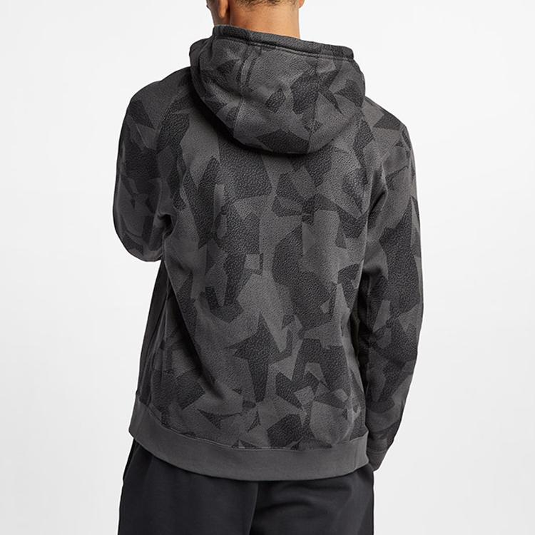 Nike Kyrie Basketball Sports Fleece-Lined Jacket Men Jacket Gray AJ3386-010