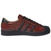 Adidas Adidași Unisex Superstar Vintage Maro Vulpe Croc Negru-Auriu-Bej JQ3258