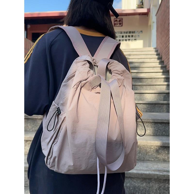 

Новый рюкзак для альпинизма на открытом воздухе, для отдыха, школьный рюкзак для студентов, легкий и портативный на одно плечо фиолетовый