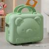 Li Shen Bear Mini Carry-on Cosmetic Suitcase
