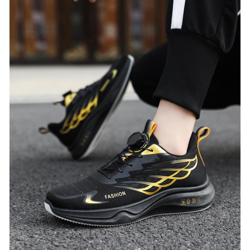 Stilvolle Herren-Sneaker Qualität Herren Freizeitschuhe Bequem Abriebfest Schnürsenkel mit Schrumpfspitze Herren Laufschuhe Zapatos Para Hombres