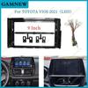 Zentrales Navigations-Gesichtsrahmen für 2021 Toyota Vios (10,1 ") Android Audio Kit