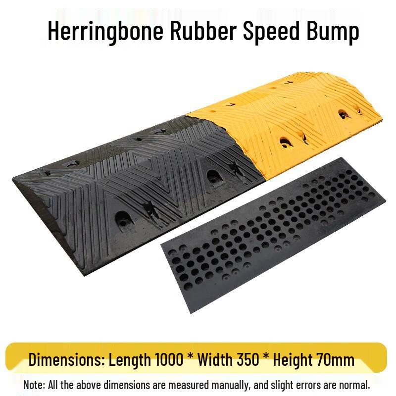 Brangdy Rubber Speed Bump 7CM Thick