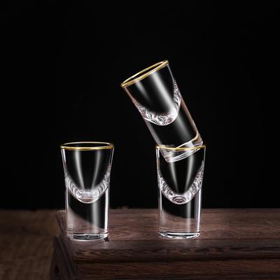 10ml/20ml/31ml High End Whiskey Glass Bar Transparent Cocktail Glass Creative Small Wine Glass Thickened Spirits Cup Scotch Cup