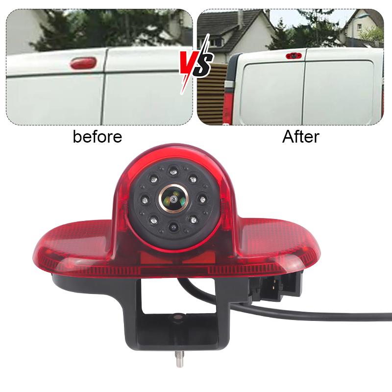 12V 170° Rear View Backup Brake Light Camera For Renault Trafic 2001 2002-2014 For Combo 2001-2011 For Vauxhall Vivaro 2001-2014